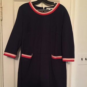 Navy Classic Boden Sheath Dress